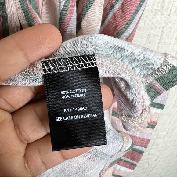 Torrid 1X Fun Stripe Halter Smocked Babydoll Top - Picture 6 of 9